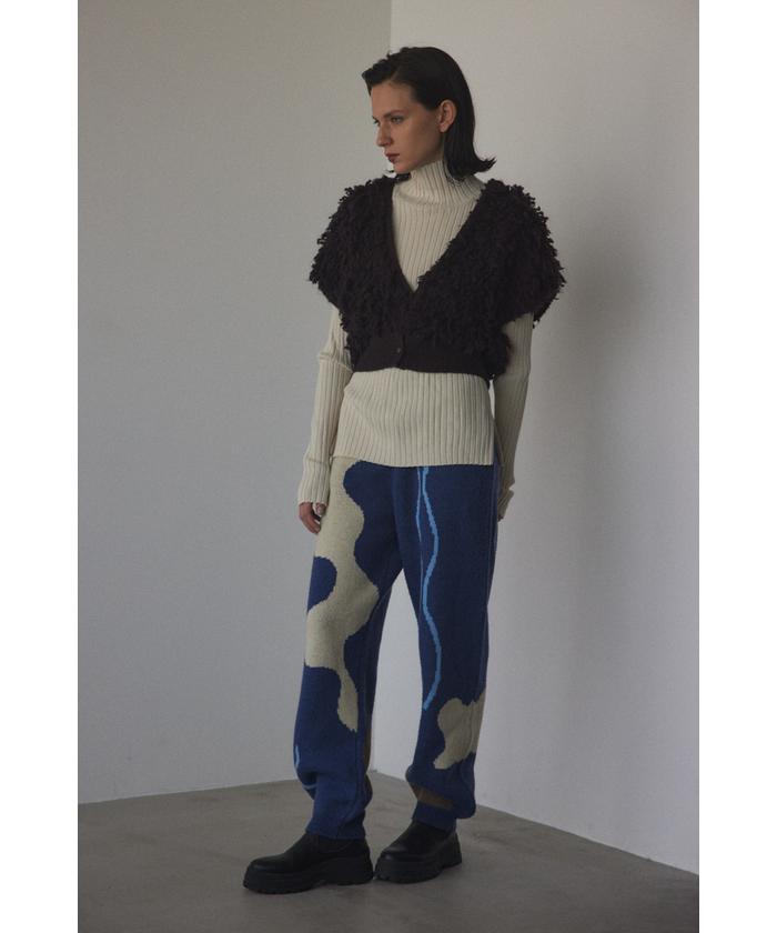 パンツ black  by moussy pattern knit pants pattern knit pants(505707077) | ブラックバイマウジー(BLACK