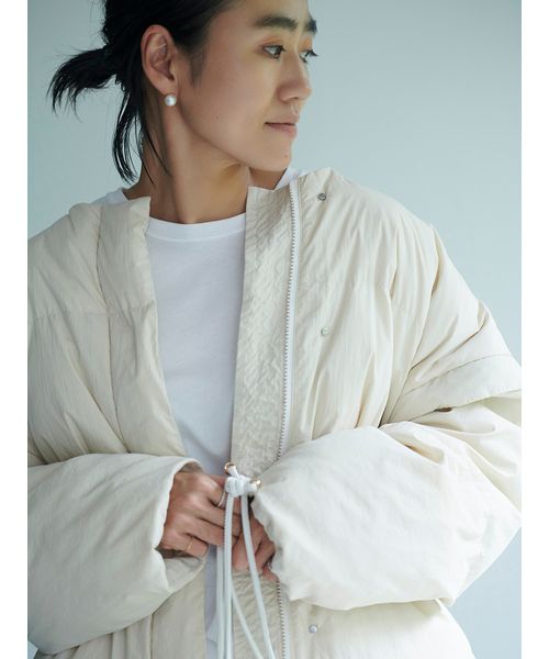 emmi atelier】金子綾 ecoマルチウェイダウン(505708365) | emmi emmi atelier】金子綾 ecoマルチウェイダウン(505708365) | emmi