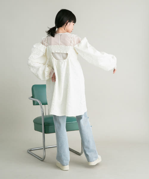 セール 40%OFF】2WAYジャガードミニワンピース(505708635