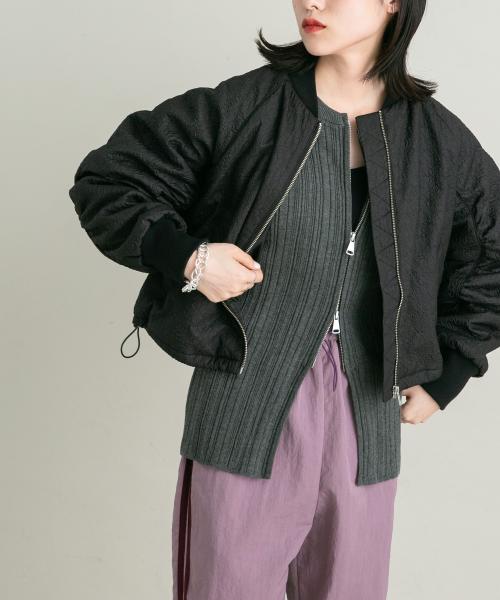 クーポン】【セール 40%OFF】フクレジャガードZIPブルゾン