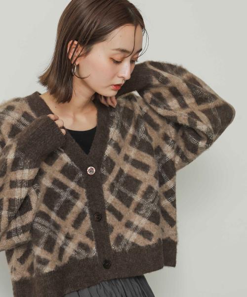 genzai カーディガン ZIP FIVE カーディガン 「CATHYS CLOSET」 オーバーサイズ