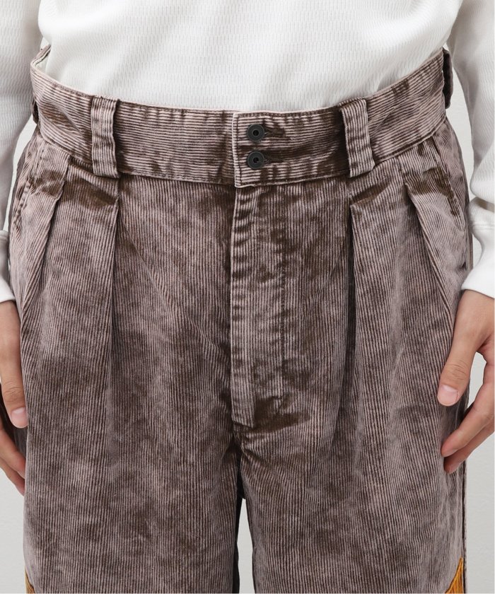 J.S.Homestead】CORDUROY BLEACHING TROUSERS(505709531) | ジャーナル