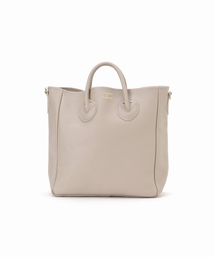 YOUNG&OLSEN/ヤングアンドオルセン】EMBOSSED LEATHER D TOTE M