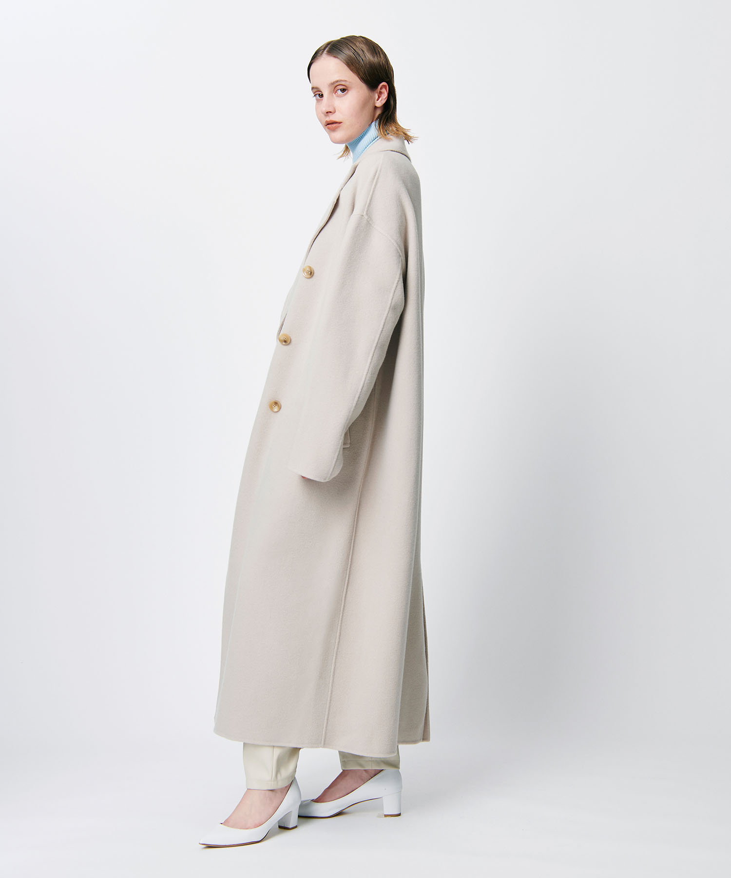 セール 30%OFF】ダブルロングリバーコート(505710719) | ノーク