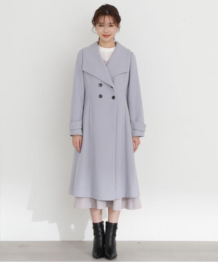 セール】ビッグカラーコート/23AW(505450091) | プロポーション セール】ビッグカラーコート/23AW(505450091) | プロポーション