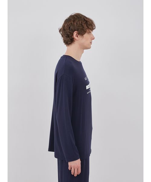 HOMME】インレイロゴロングTシャツ(505727234) | GELATO PIQUE HOMME