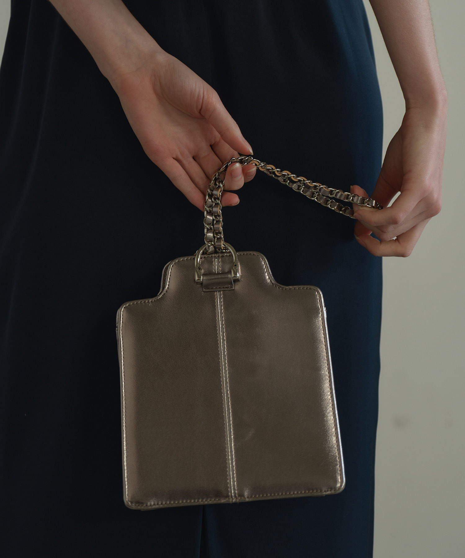 クーポン】アンドレスド ANDRESD one handle square bag バッグ