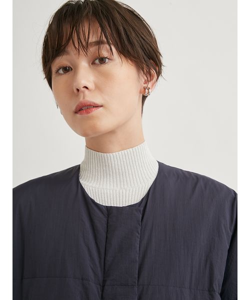 emmi（エミ）の「【emmi atelier】サステナブルフーディーダウン