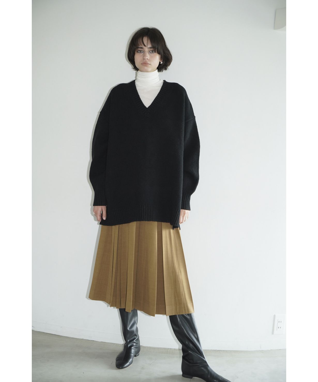 CLANE OVER V NECK KNIT TOPS ¥26,400 クラネ セール 30%OFF】OVER V NECK KNIT TOPS(505708709) | クラネ