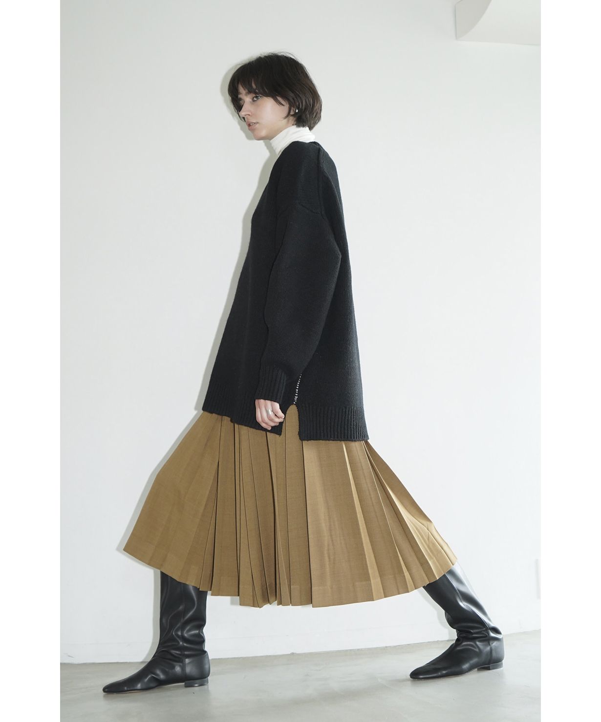 セール 30%OFF】OVER V NECK KNIT TOPS(505708709) | クラネ