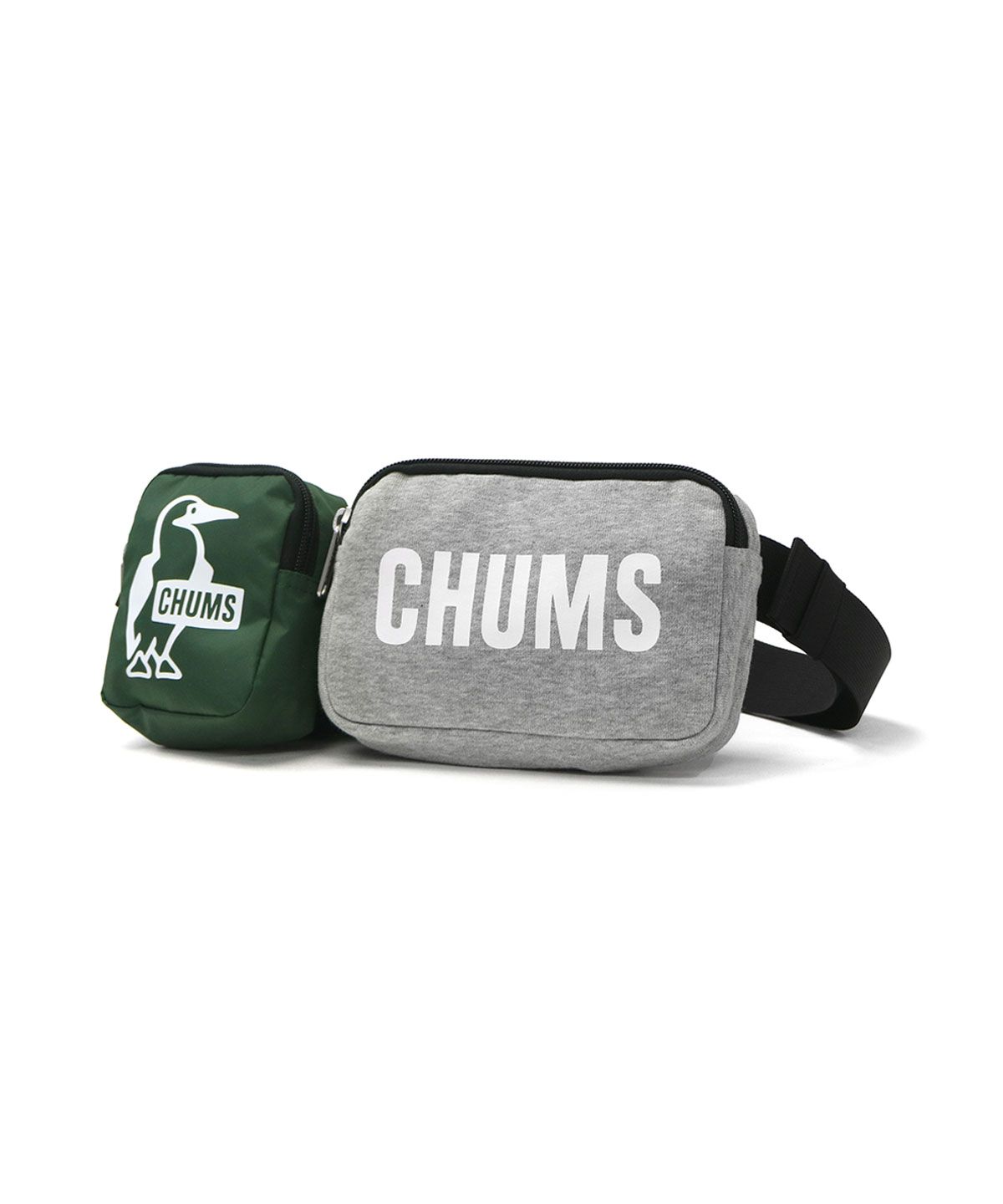 チャムス CHUMS チャムス ボディバッグ キッズ ウエストバッグ CHUMS ポーチ ブランド 3 Pouch Body Bag Sweat  Nylon C(505729395) | チャムス(CHUMS) - d fashion