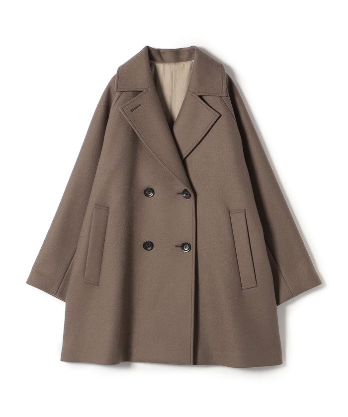 セール 60%OFF】SUPER170 メルトン テントライン ミディ コート