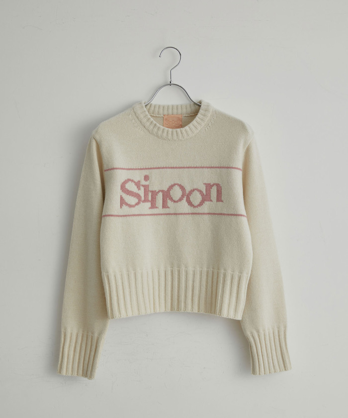 セール 20%OFF】【韓国人気ブランド/sinoon】ロゴニットプル