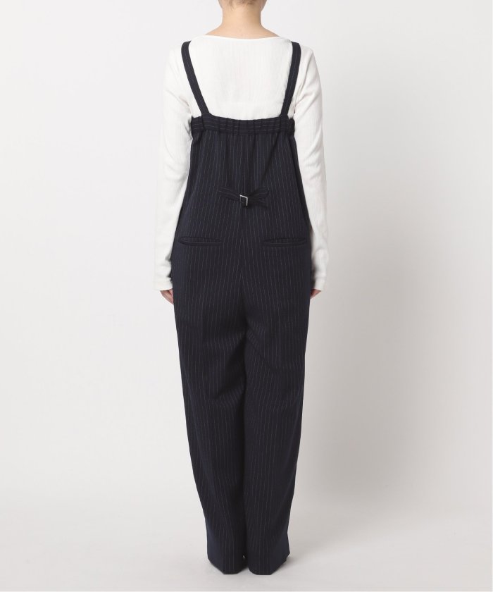 【美品】Spick&Span スピック＆スパン ベアオールインワン ストライプ Spick＆Span オールインワン ストライプベアオールインワン