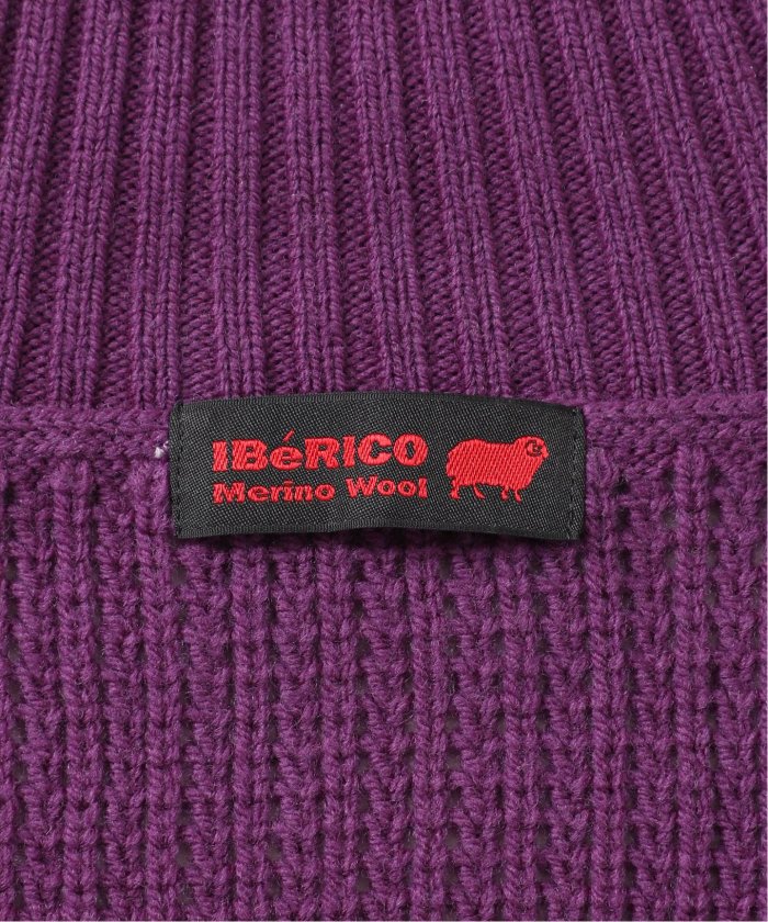 予約》IBERICO MERINO WOOL ドライバーズニット(505734525