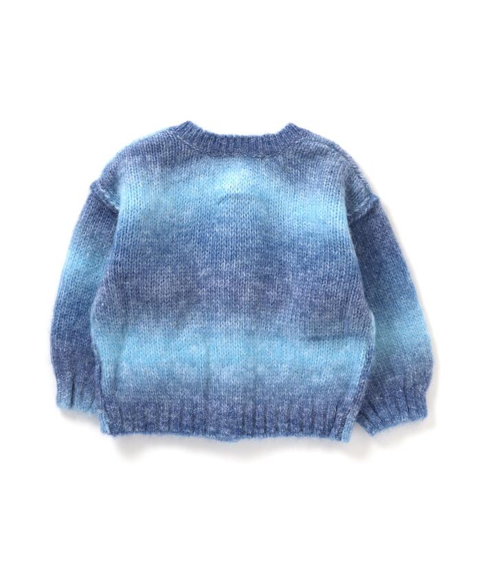 数回着5.5万 21AW AKM　グラデーション ニット 本日17時まで出品）YOKE グラデーションニット