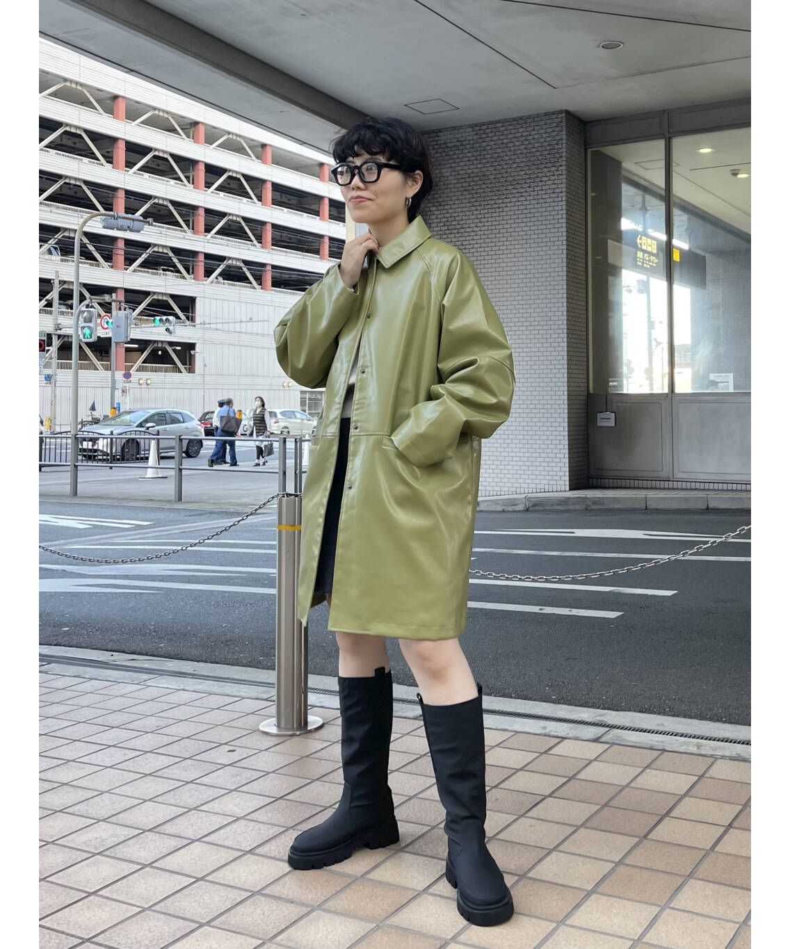 KBF フェイクレザージャケット クーポン】【セール 20%OFF】フェイクレザージャケット