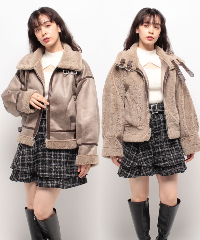 セール 30%OFF】イング INGNI リバーシブルボアムートンBー3