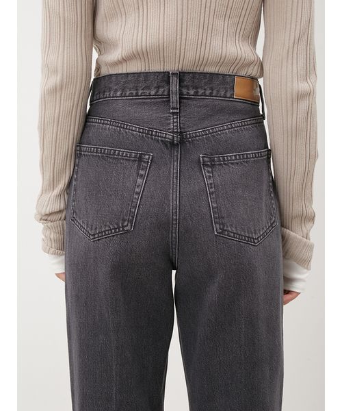 クーポン】【WEB限定サイズあり】マムテーパードデニムパンツ