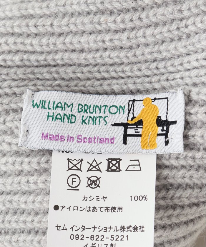 William Brunton/ウィリアム・ブラントン】CASHMERE RIB HAT(505737528