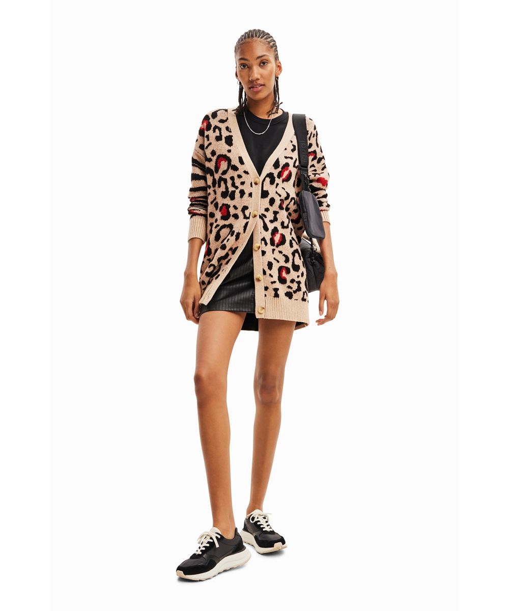 セール】デシグアル Desigual レオパード オーバーサイズ