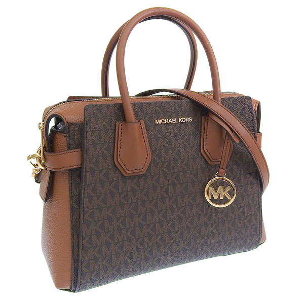MICHAEL KORS マイケルコース MERCER SMALL MK シグネチャー 斜めがけ ショルダー バッグ ハンド バッグ 2WAY Sサイズ(505650411) | マイケルコース(MICHAEL KORS) - d fashion
