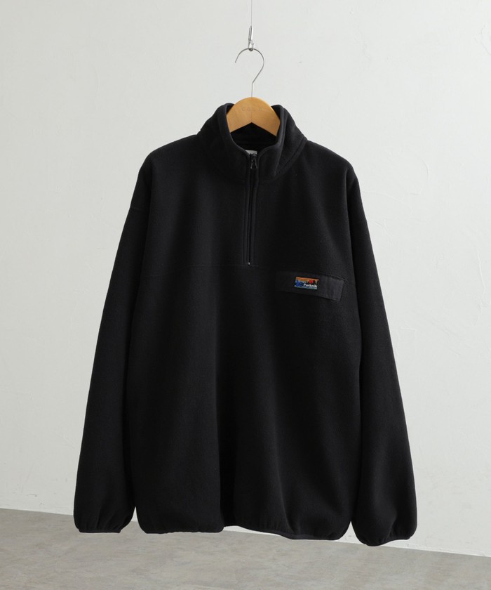 DESCENTE　ハーフジッププルオーバー DESCENTE 野球 長袖プルオーバーコート Vジャン シャカシャカ