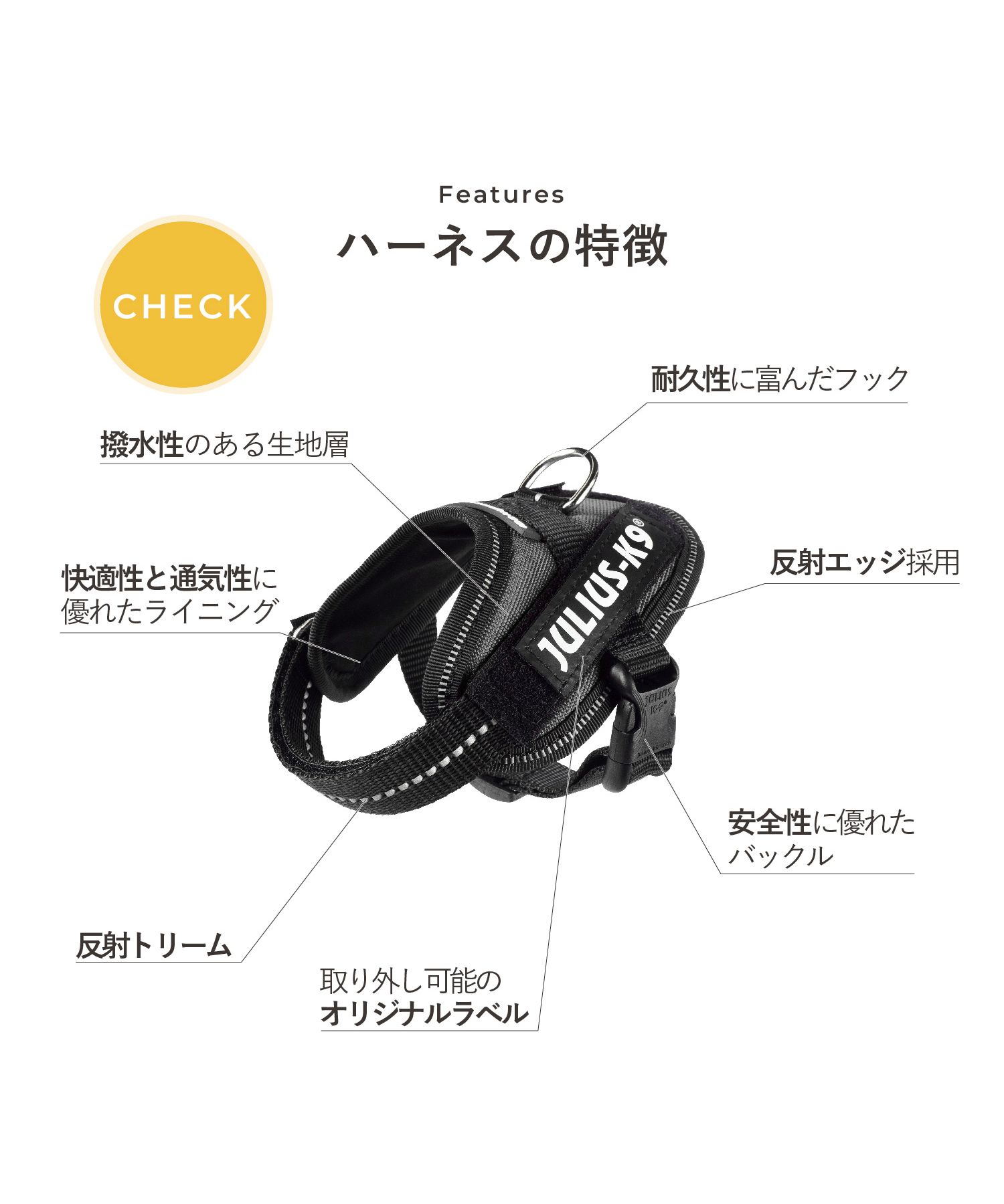 ユリウス ユリウスケーナイン JULIUS－K9 ユリウスK9 Julius－K9 ハーネス
