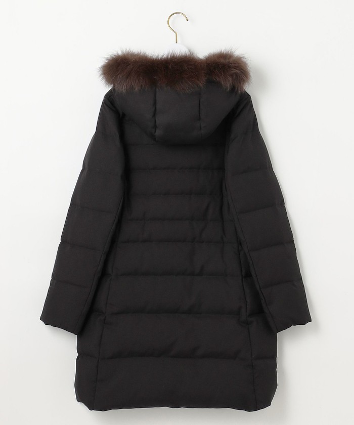 セール 30%OFF】【洗える】リッチファーフードロング ダウン セール 30%OFF】【洗える】リッチファーフードロング ダウン