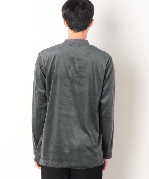 ЦП в ЛС セール 30%OFF】ベロアジャージ ハイネックＴシャツ(505663136) | コムサイズム（メンズ）(COMME CA ISM MENS) -  d fashion