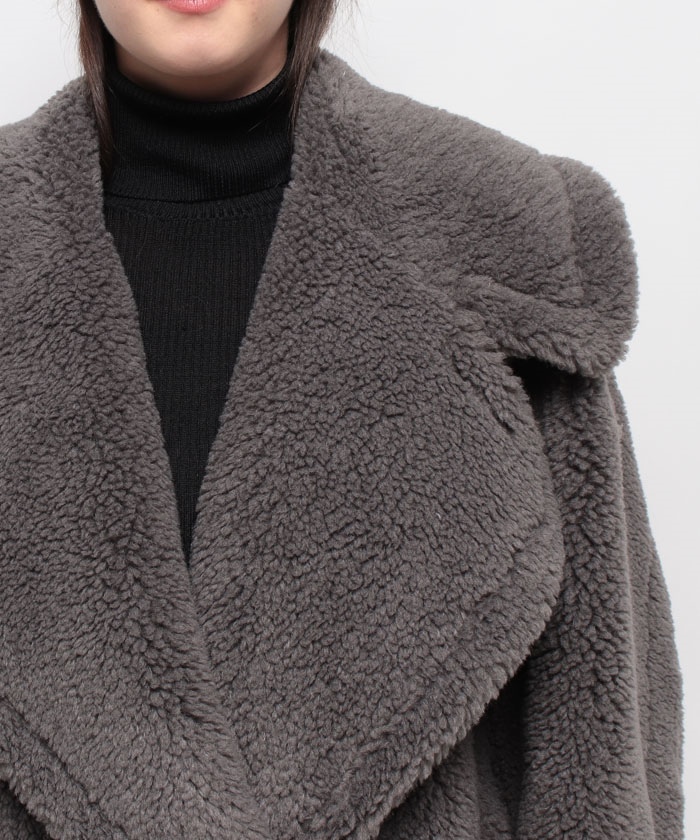 セール 50%OFF】ルーニィ LOUNIE ボアショートコート(505727929 セール 50%OFF】ルーニィ LOUNIE ボアショートコート(505727929