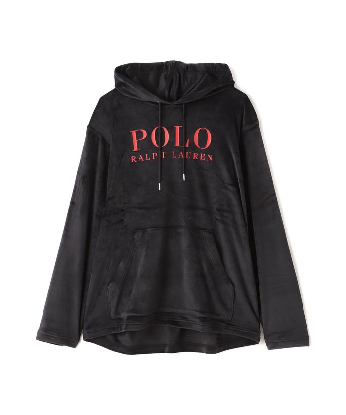 【POLO RALPH LAUREN】　ベロア　パーカー　サイズ　M POLO RALPH LAUREN】 ベロア パーカー サイズ M新 デザ