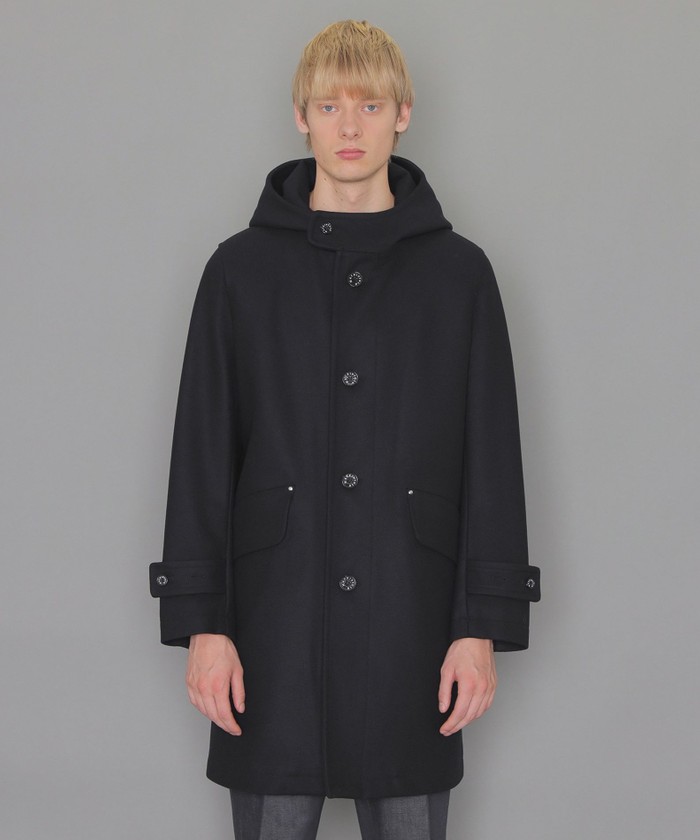 よ*ん様 【極美品】MACKINTOSH LONDON ピーコート ウールカシミ クーポン】【セール63%OFF】ウールカシミヤビーバートレンチ