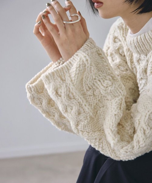 キャナルジーン CANAL JEAN TODAYFUL(トゥデイフル)Pattern Hand Knit 