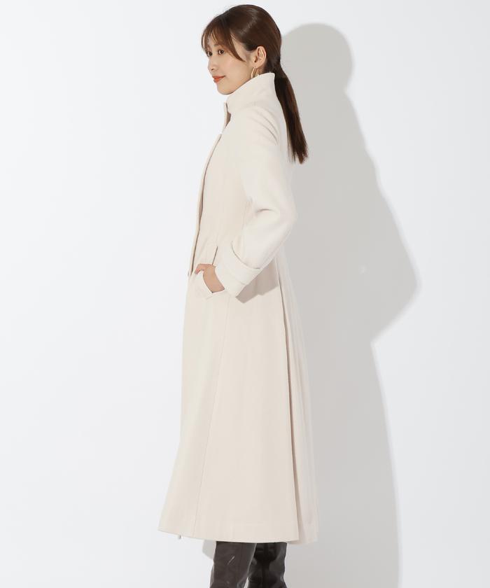 セール 50%OFF】ダブルブレストスタンドカラーコート(505741355