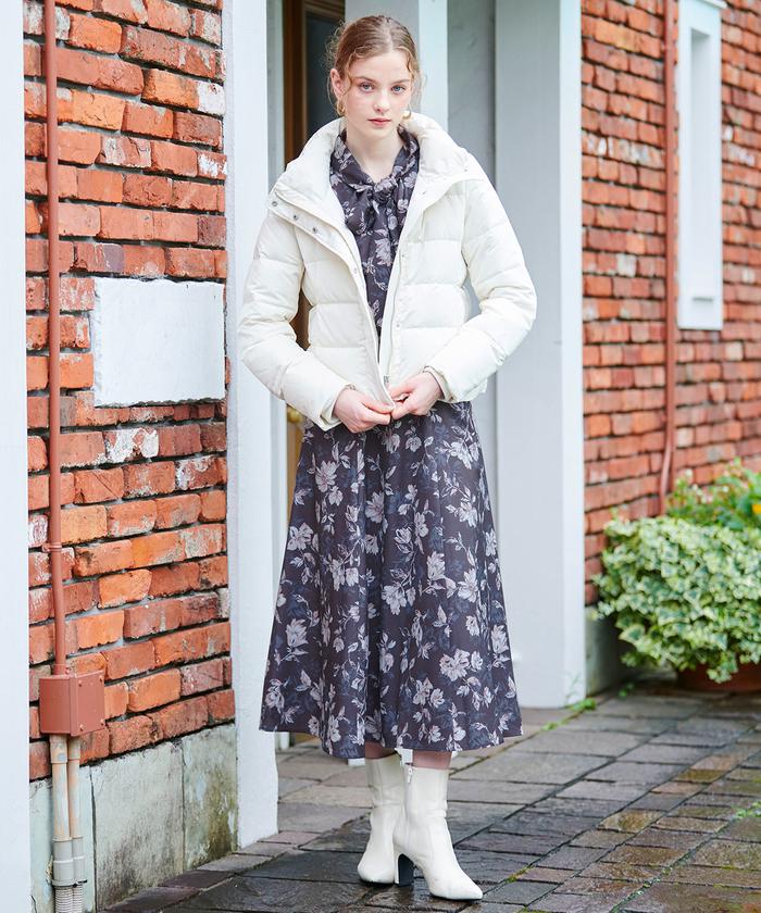 FOXファー付きショートダウン(505741357) | AND COUTURE(AND FOXファー付きショートダウン(505741357) | AND COUTURE(AND