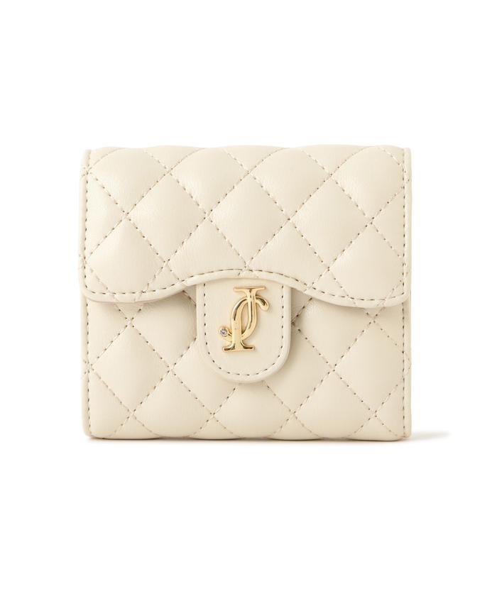 【可愛らしいデザイン♪】JILL by JILL STUART ミニ財布 クロスJキルトウォレットシリーズ ミニ財布(505741373) | ジル