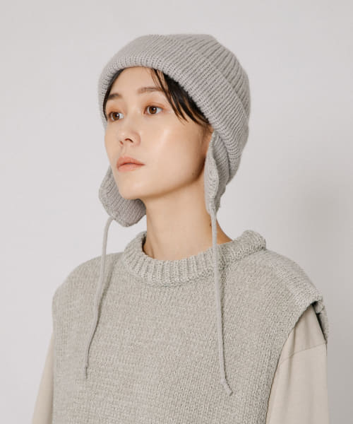 mature ha./マチュアーハ watch cap / lamb wool × suri alpaca（全2色） [帽子(ニットキャップ)]｜MAPS  通販 【正規取扱店】