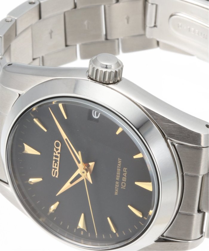 SEIKO Exclusive IENA × HIROB Black【別注】 SEIKO/セイコー】IENA × HIROB Exclusive Watch ブラックは待望
