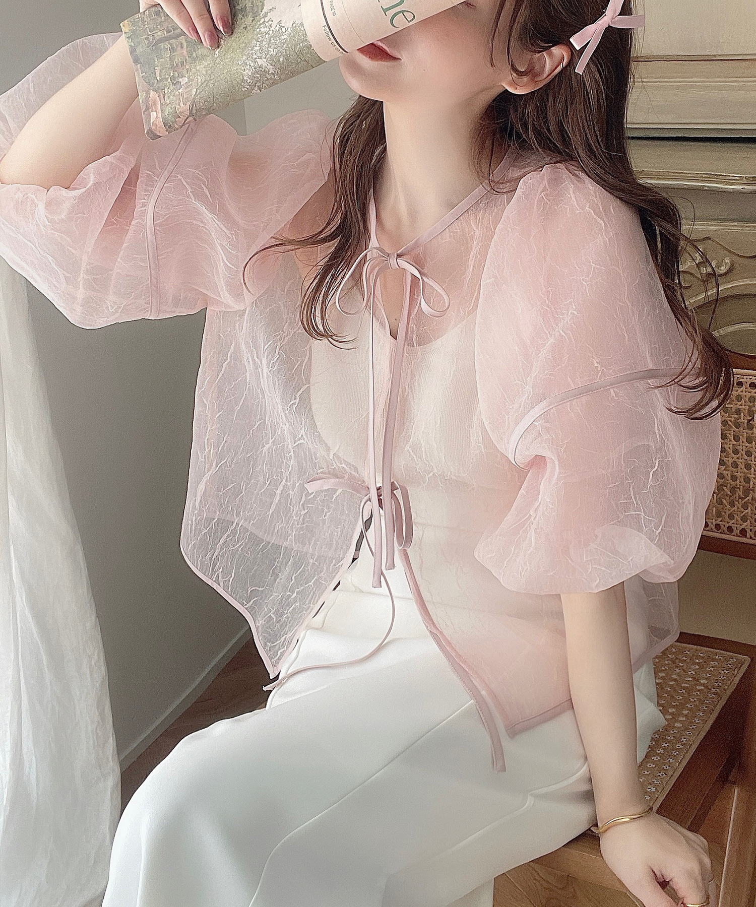 クーポン】【セール70%OFF】ジュノア JUNOAH ワッシャーシアー
