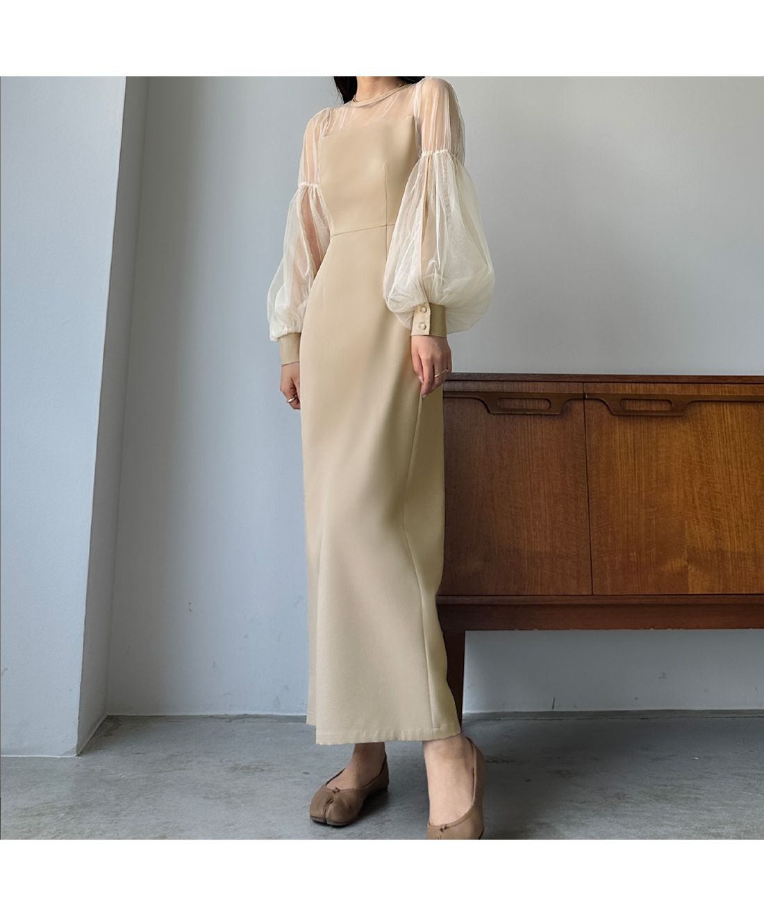 セール25%OFF】ルエレ Louere Louere チュールボリューム袖