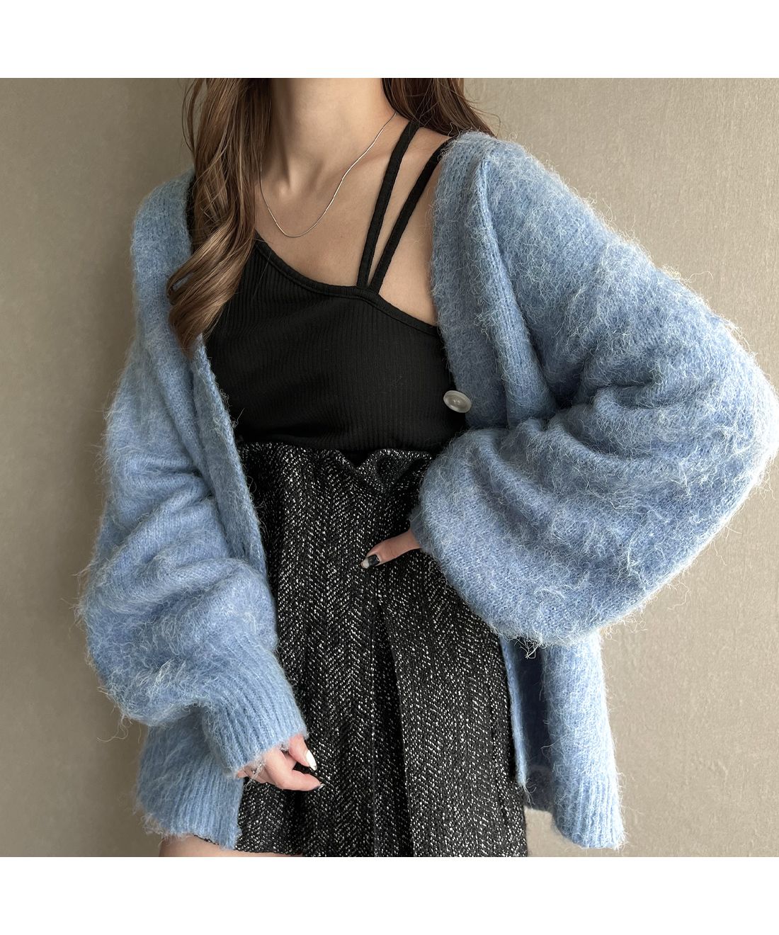 00s y2k goa ロング ジレ ストール カーディガン fur jilet nvpndqmpnsakrawtpeuh__80321.