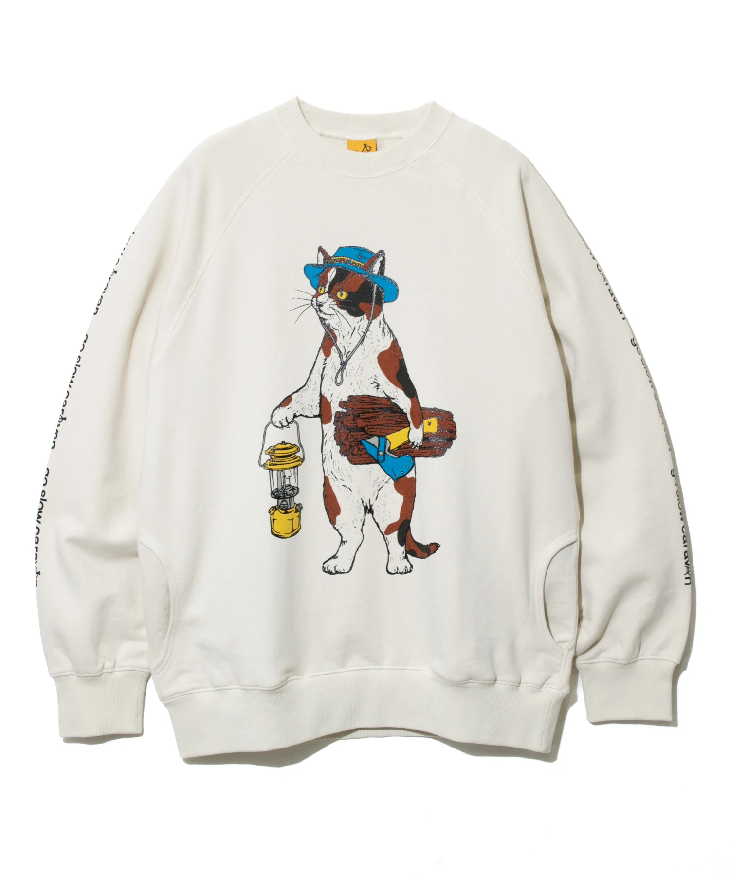 美品⭐️go slow caravan ゴースローキャラバンモンスタースウェット3 美品⭐️go slow caravan ゴースローキャラバンモンスター
