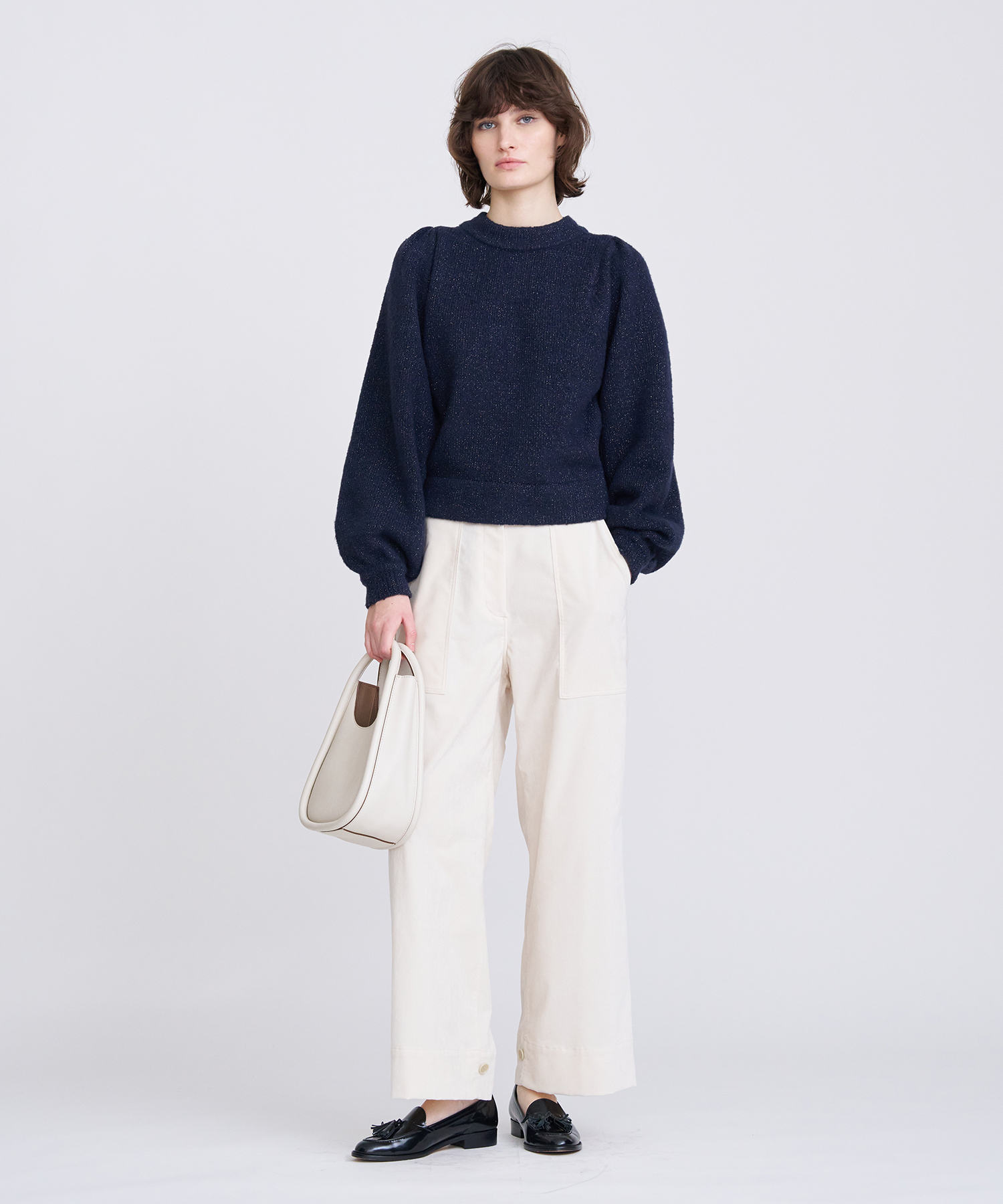 セール 60%OFF】フラッフィーコットンラメプルオーバー