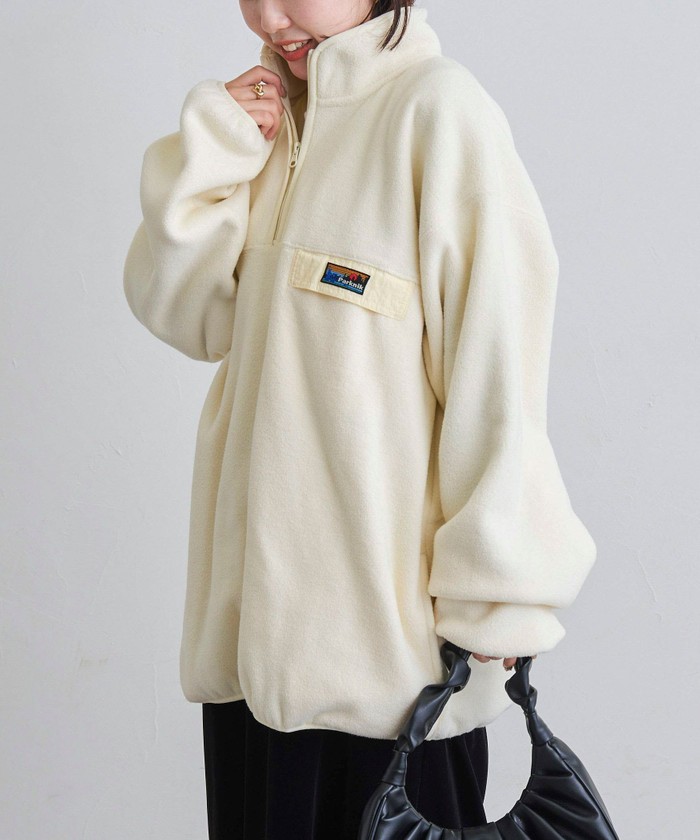セール 55%OFF】＜Parknik＞フリースハーフジッププルオーバー