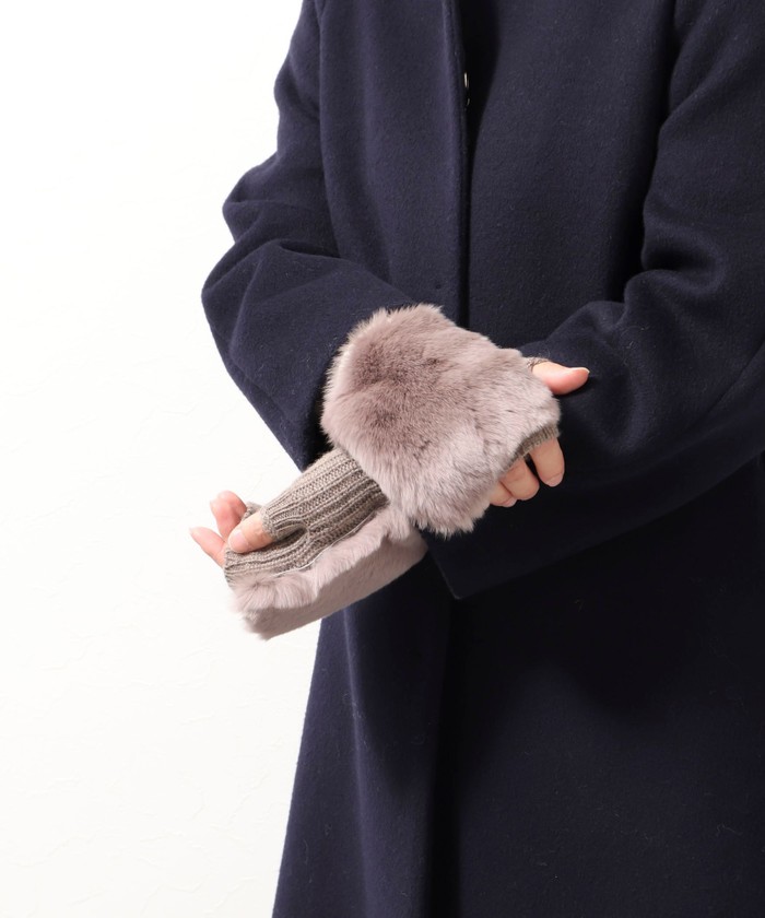 【ALPO/アルポ】FOX FUR アームウォーマー ALPO/アルポ】FOX FUR アームウォーマー