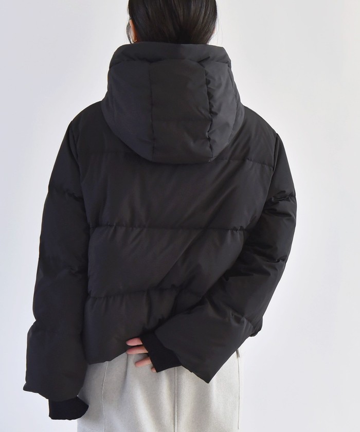 セール 20%OFF】quaranciel: フーデッド ショート ダウン