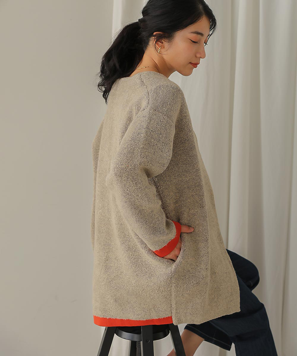 美品　Lauren Manoogianニットコート Deuxieme Classe◇ LAUREN MANOOGIAN ニットコート