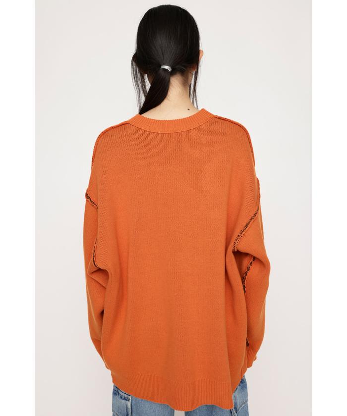 JQ LOGO OVER KNIT トップス(505745837) | スライ(SLY) - d fashion