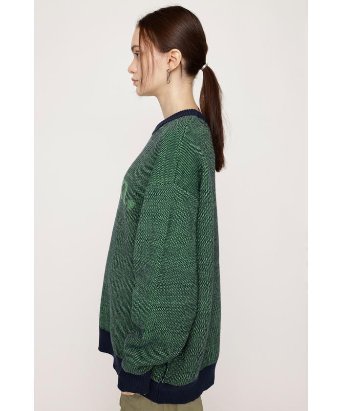 クーポン】JQ LOGO OVER KNIT トップス(505745837) | スライ(SLY) - d